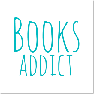 books addict Posters and Art